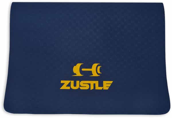 Zustle Extra Thick Yoga Mat 10 Mm- Navy Blue