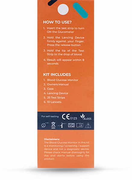 Medlife Glucometer Kit With 25 Strips