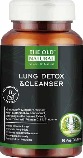 The Old Natural Lung Detox - Smokers & Pollution For Lung Cleansing- 60 Tablets