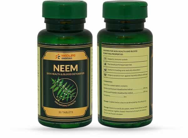 Medlife Essentials Neem Tablet 30