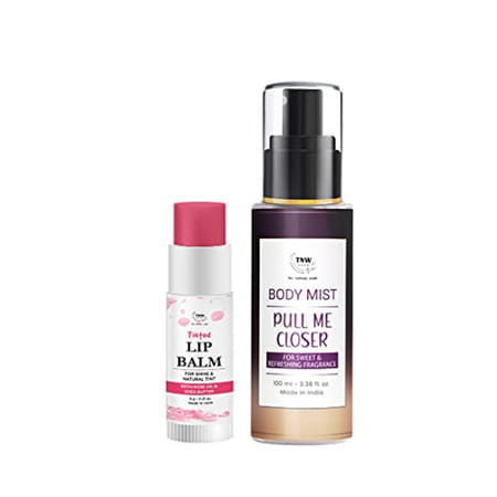 Tnw-The Natural Wash Combo With Pull Me Closer Body Mist And Pomegranate Tinted Lip Balm