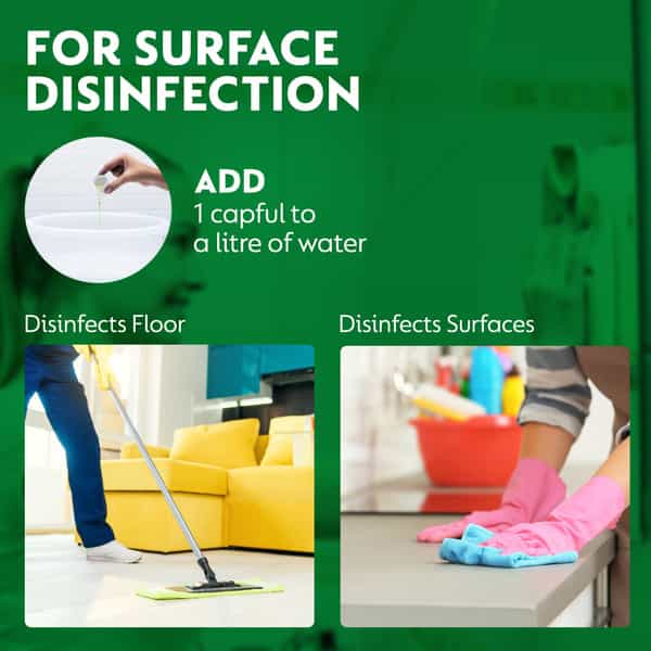 Dettol Liquid Disinfectant For Floor Cleaner Surface Disinfection Personal Hygiene Lime Fresh 550Ml