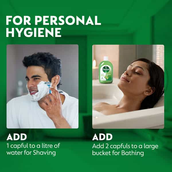 Dettol Liquid Disinfectant For Floor Cleaner Surface Disinfection Personal Hygiene Lime Fresh 550Ml