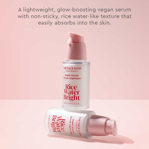 The Face Shop Rice Water Serum | Niacinamide & Ha | Brightens | Fades Blemishes/Acne Marks - 30Ml