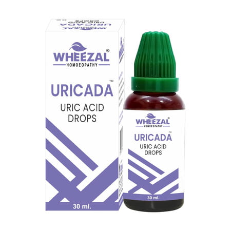 Wheezal Uricada 30 Ml Uric Acid Drops