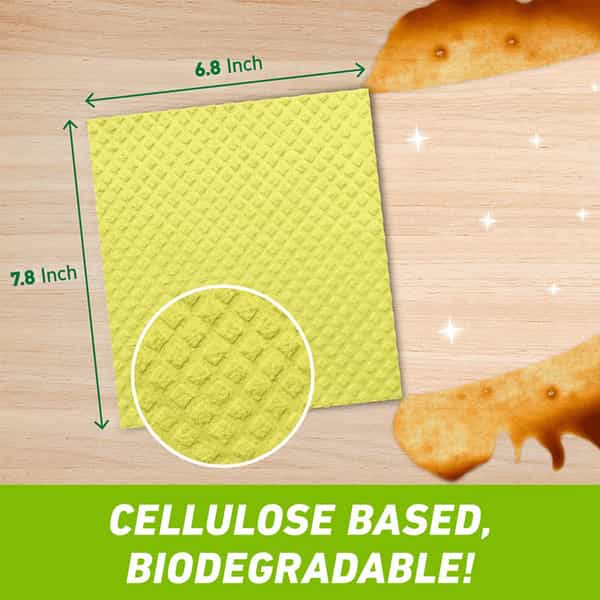 Scotch-Brite Multi-Purpose Easy To Use Kitchen Cleaning Sponge Wipe-Large-1 Piece