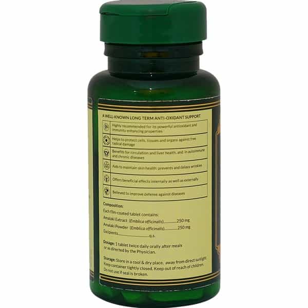 Medlife Essentials Amalaki - Immunity Booster Capsules - Natural Vitamin C - Bottle Of 30