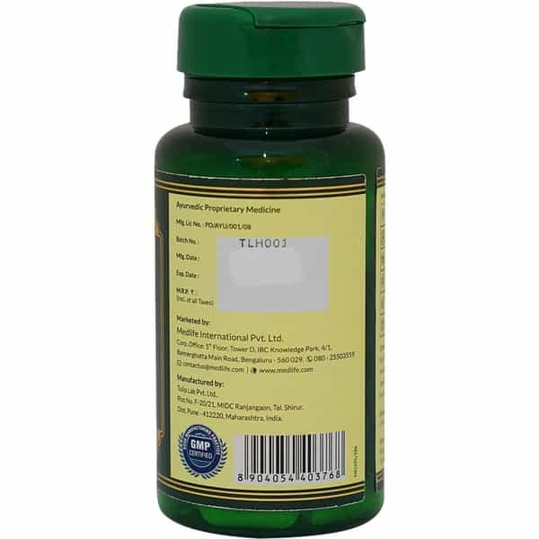 Medlife Essentials Amalaki - Immunity Booster Capsules - Natural Vitamin C - Bottle Of 30
