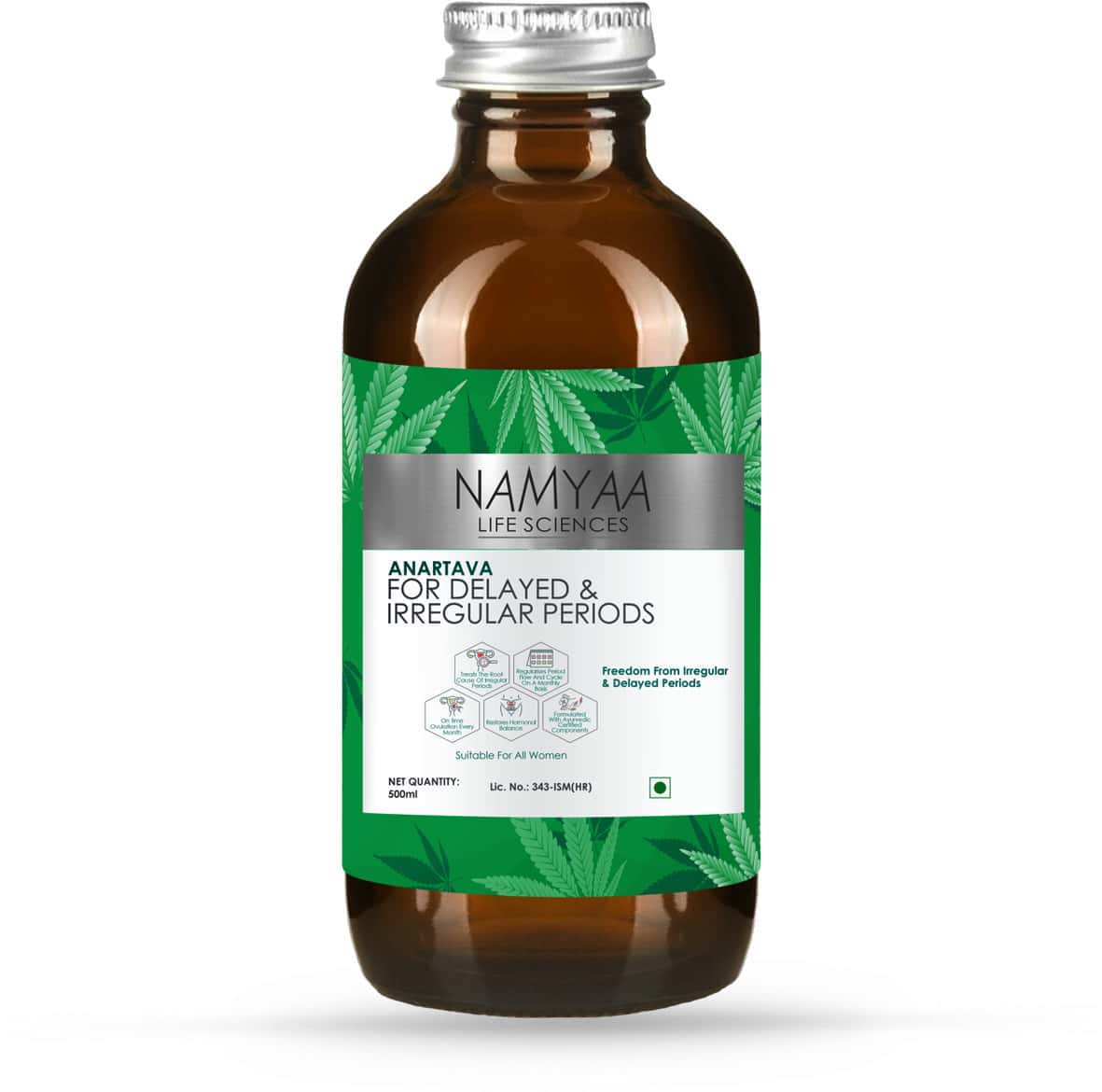 Namyaa Anartava For Delayed And Irregular Periods - 500 Ml