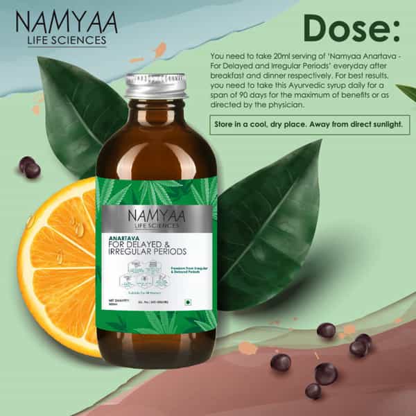 Namyaa Anartava For Delayed And Irregular Periods - 500 Ml
