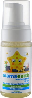 Buy MAMAEARTH FOAMING BABY FACE WASH FOR KIDS WITH ALOE VERA AND