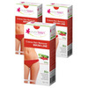 Everteen Silky Bikini Line Hair Remover Cream With Cranberry And Cucumber - 3 Packs (50 G Each)