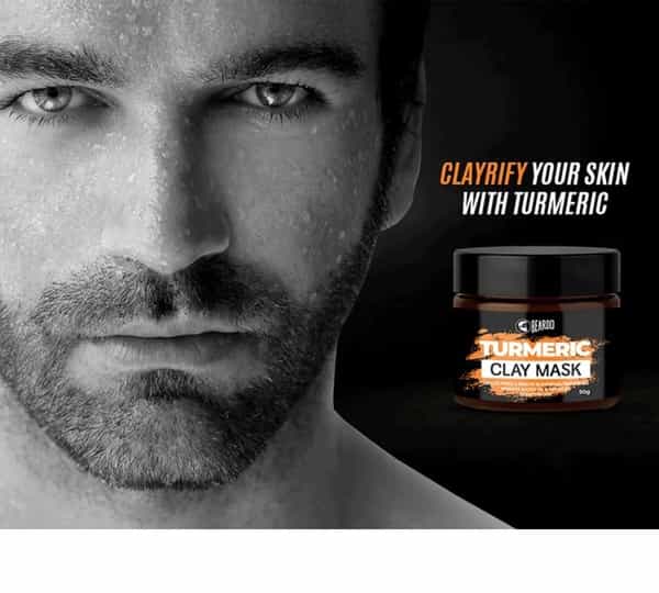 Beardo Turmeric Clay Mask For Men - 50 Gm