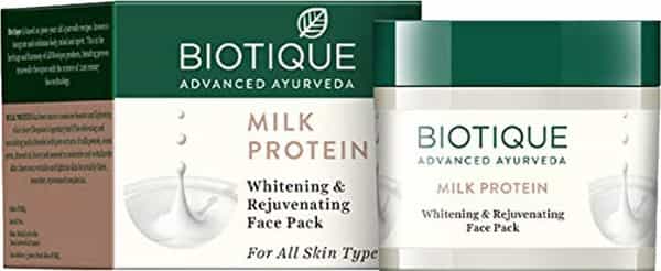 Biotique Milk Protein Whitening & Rejuvenating Face Pack 50 Gm