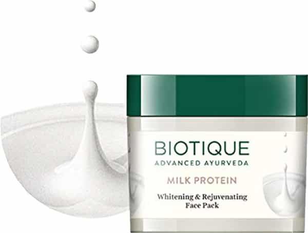 Biotique Milk Protein Whitening & Rejuvenating Face Pack 50 Gm
