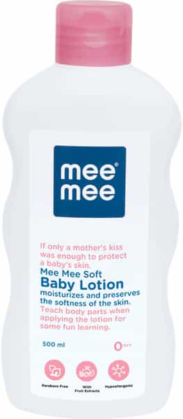 Mee Mee Soft Baby Lotion And Mild Baby Shampoo (500 Ml)