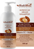 Health Veda Organics Moroccan Argan Shampoo | Dry Hair, Dandruff, Hair Growth, Frizzy Hair (300 Ml)