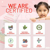 Babyorgano Strawberry Toothpaste For Kids With Babool & Mulethi Fluoride & Gluten Free 50Gm X 2