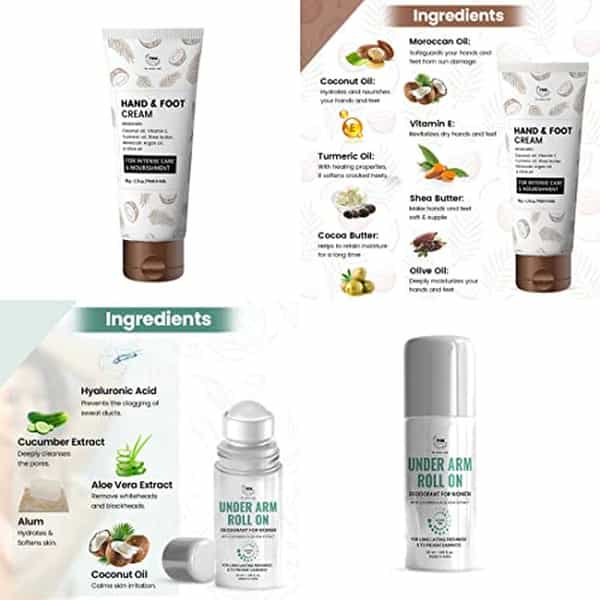 Tnw The Natural Wash Under Arm Roll On And Hand & Foot Cream