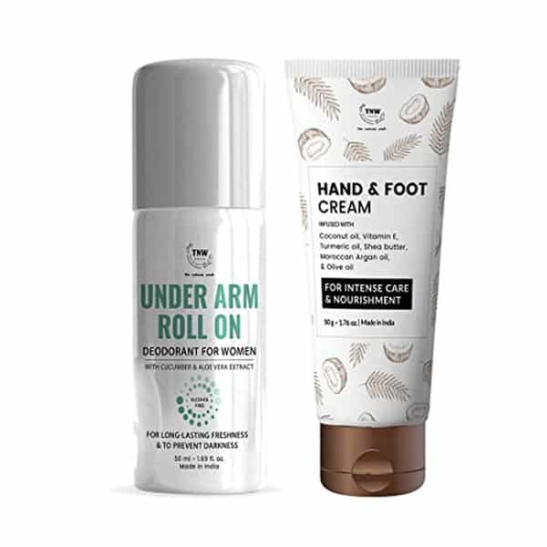 Tnw The Natural Wash Under Arm Roll On And Hand & Foot Cream