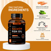Nirvasa Salmon Fish Oil Triple Strength For Healthy Heart | Brain And Eyes ( 60 Softgel )