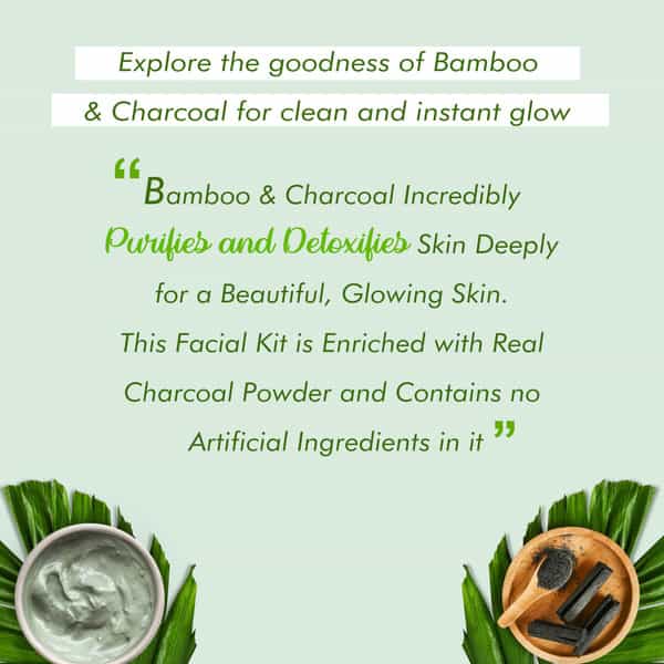 Nutriglow Natural's Bamboo & Charcoal Face Wash For Deep Clean | Acne Face Wash 300Ml