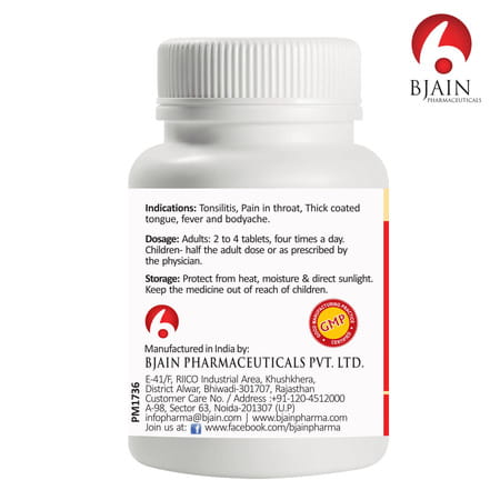 Bjain Bio-Combination No.10 (Enlarged Tonsils) Tablet - 15Gm
