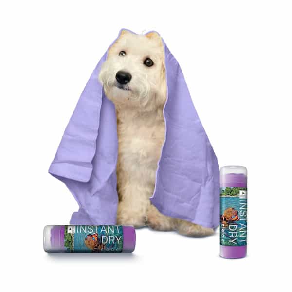 Aroma Groom Towel For Pets 24" X 17" | Purple