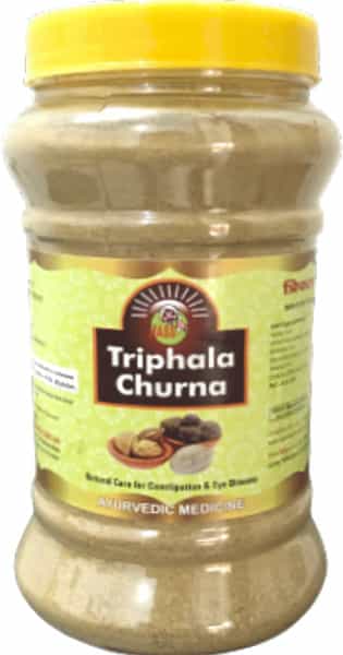 Hass Triphala Churna - Triphala Powder Ayurvedic Medicine For Relief From Constipation (2X500 Gram)