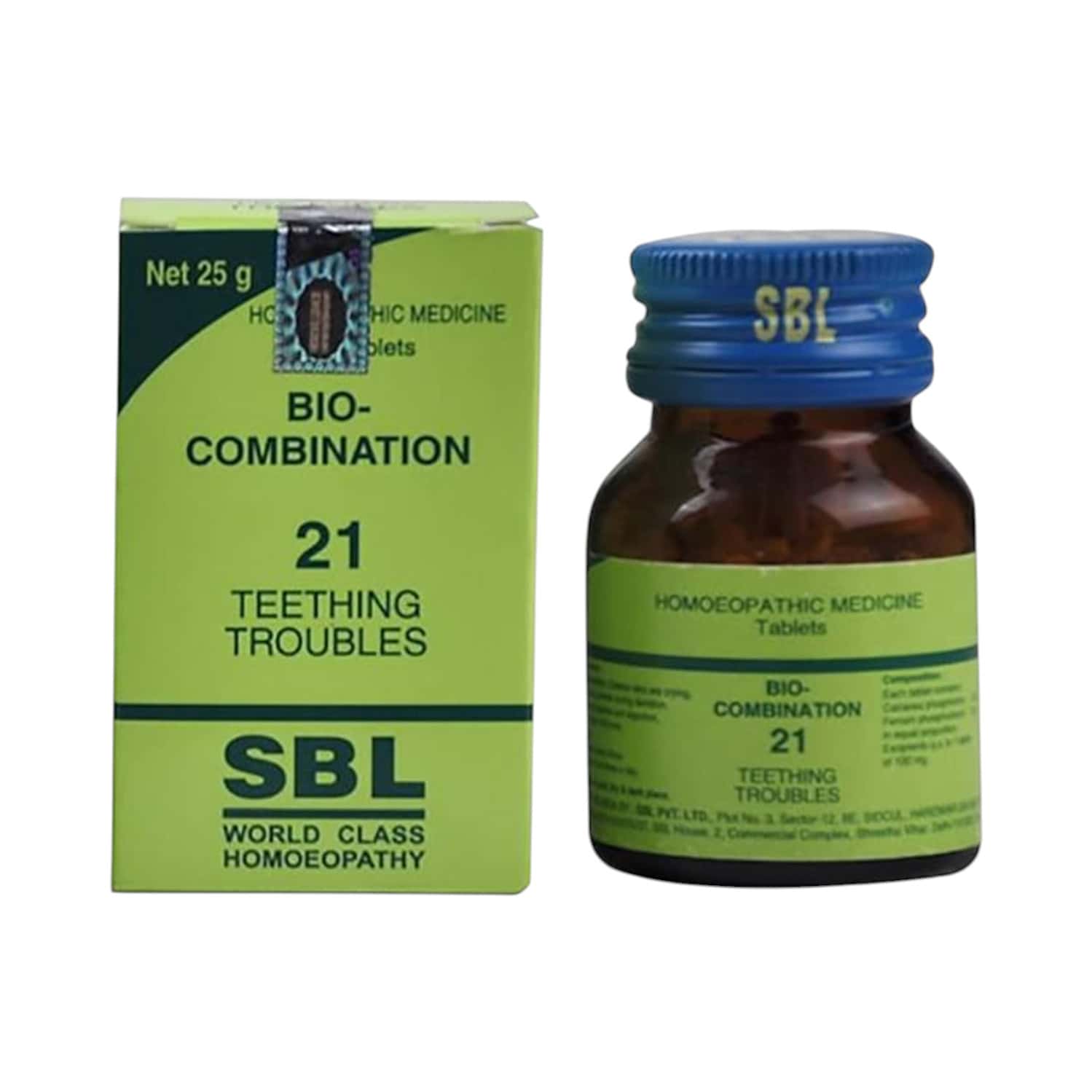 Sbl Bio-combination 21 Tablet 450 Gm