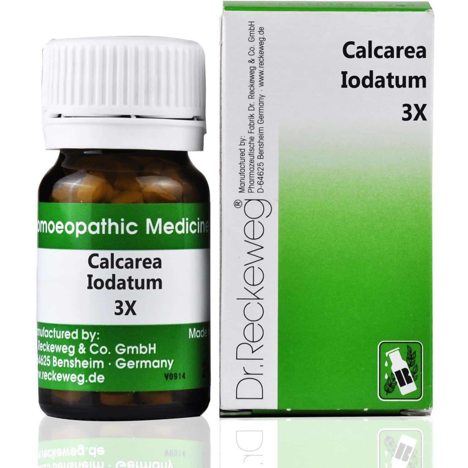 DR. RECKEWEG CALCAREA IODATUM 3X TABLETS (20 G) PACK OF 2