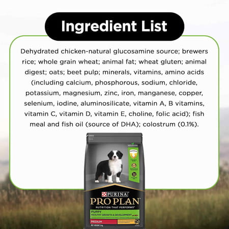 Purina Pro Plan Puppy Food For Medium Sized Dogs | 3kg Pack