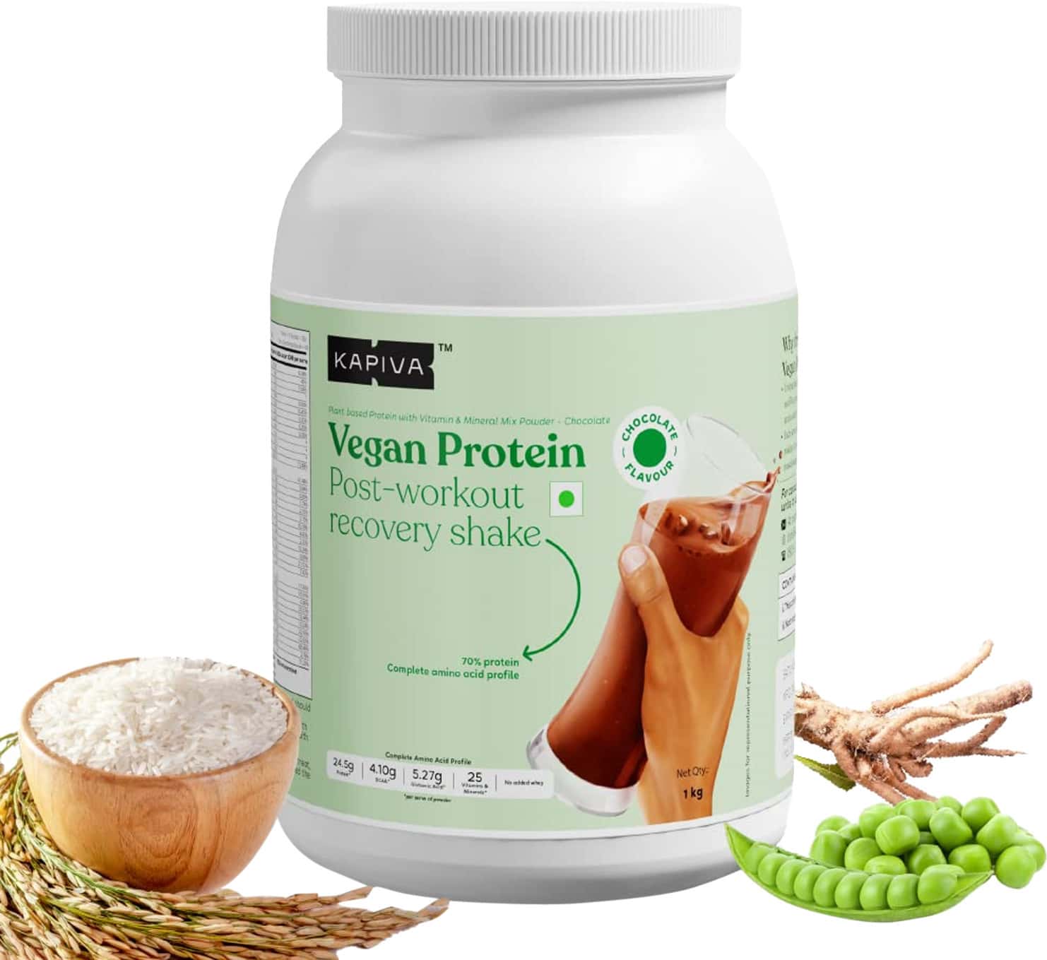 Buy KAPIVA PROTEINS WITH HERBS FOR HER AYURVEDA BACKED PLANT BASED