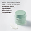 The Face Shop Tea Tree Pore Cream - Korean Moisturizer | Aha Bha Pha Hyaluronic Acid | Acne - 50ml