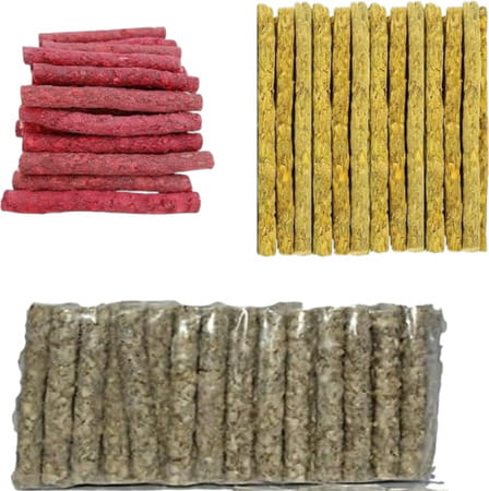 Paw Joy Dog Chew Sticks Munchy Stick Mix Flavours Dogs Snacks | Treats | All Life Stages (250 Gram)