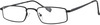 Klar Eye Full Rim Rectangle Reading Glasses Men And Women +0.75 To +3.50+2.50 Power Shiny Black