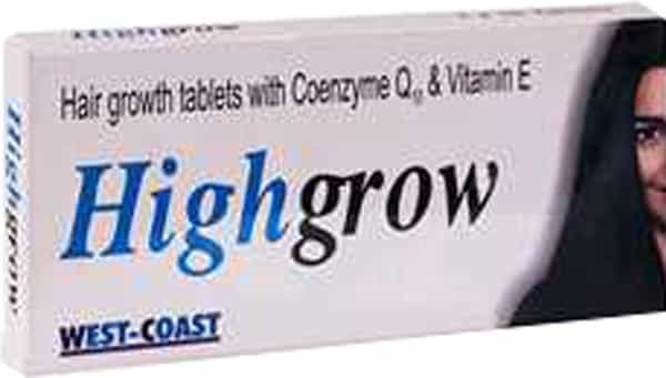 Highgrow Hair Growth Tablets Of 30 (Pack Of 3)