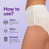 Flawsome Period Pants Full 360 Protection | Leak-Proof-Rash-Free-Comfortable | Size Xl | Pack Of 4
