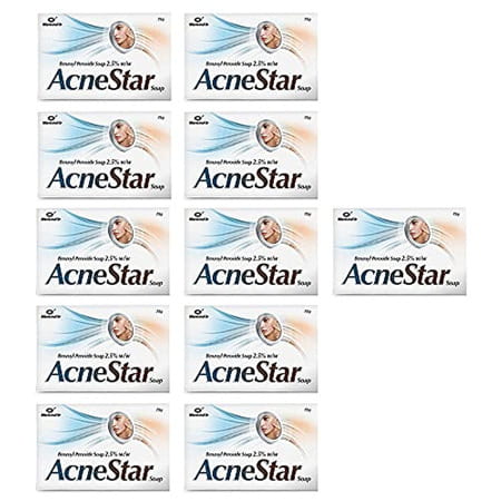 Acnestar 2.5% Soap 75gm (Pack Of 11)