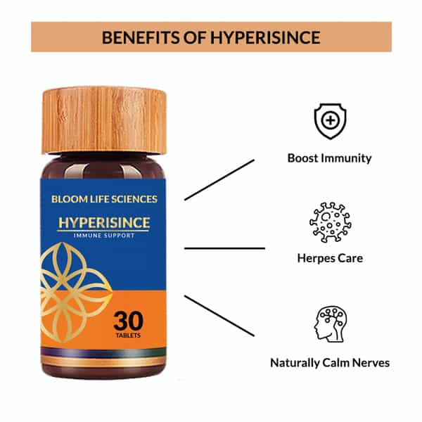 Biogetica Hyperisince - 30 Tab (Anti Herpes) 30 Capsules
