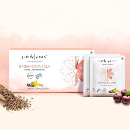 Purely Yours Ova Calm Herbal Tea For Period Pain - 30 Sachets