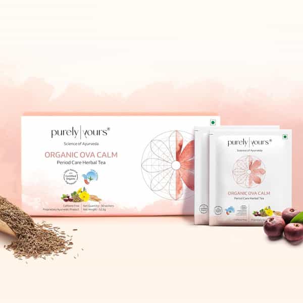 Purely Yours Ova Calm Herbal Tea For Period Pain - 30 Sachets