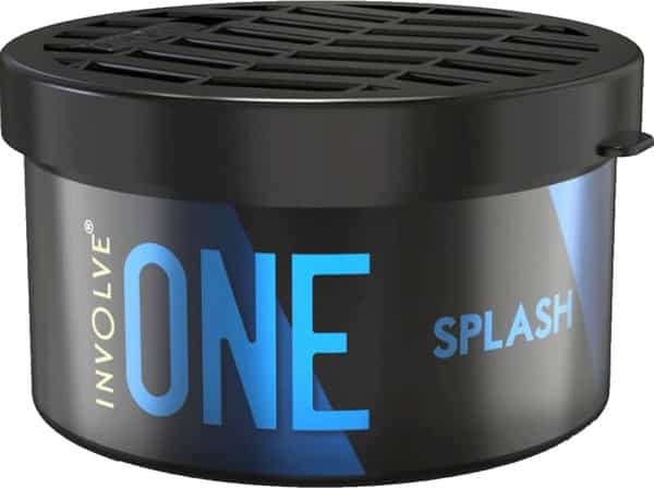 Involve One Splash Organic Car Perfume - Cool Blue Ocean Fiber Car Air Freshener- Ione04