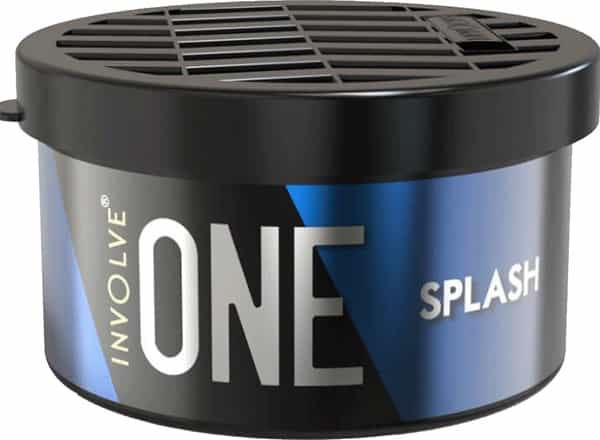 Involve One Splash Organic Car Perfume - Cool Blue Ocean Fiber Car Air Freshener- Ione04