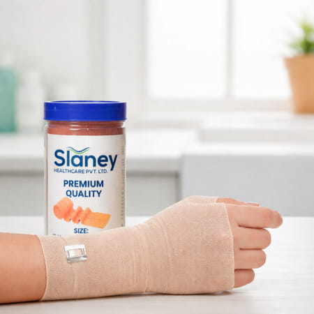 Slaney Crepe Bandage 15Cm X 4Mtr