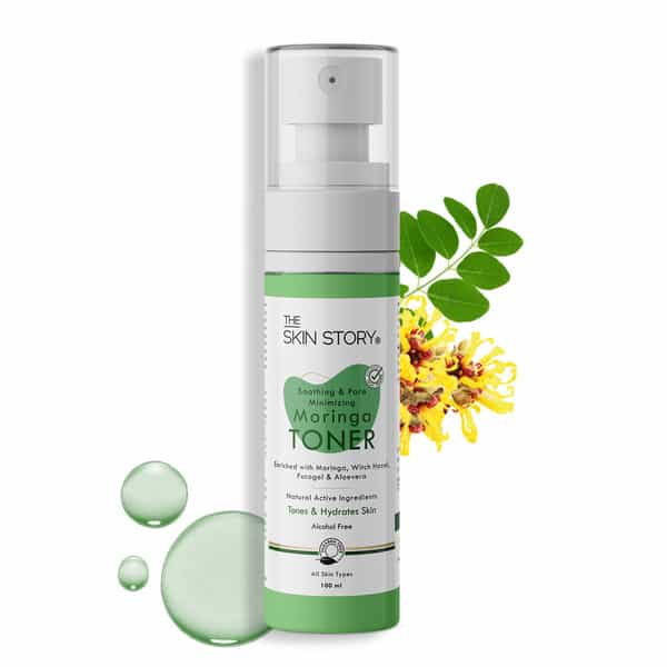 The Skin Story Soothing & Pore Minimizing Moringa Toner | 100Ml