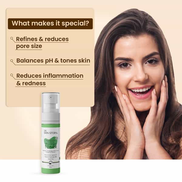The Skin Story Soothing & Pore Minimizing Moringa Toner | 100Ml