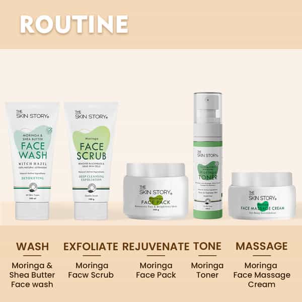 The Skin Story Soothing & Pore Minimizing Moringa Toner | 100Ml
