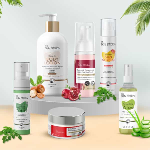 The Skin Story Soothing & Pore Minimizing Moringa Toner | 100Ml