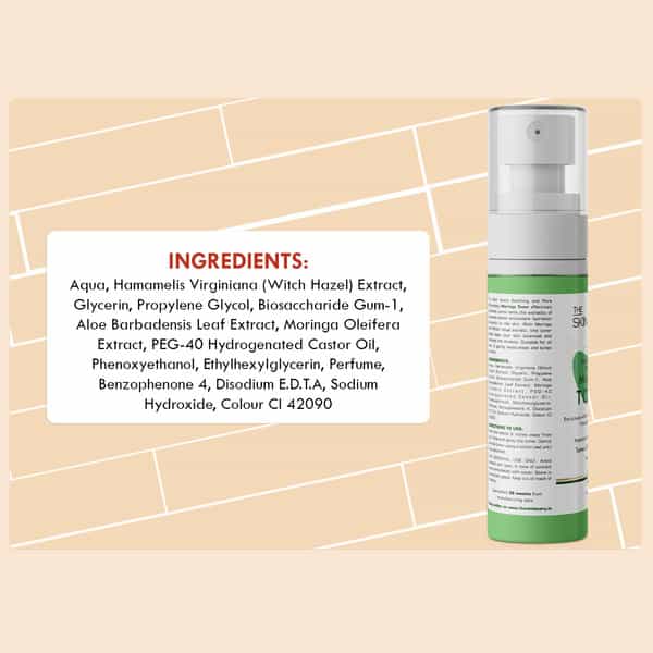 The Skin Story Soothing & Pore Minimizing Moringa Toner | 100Ml